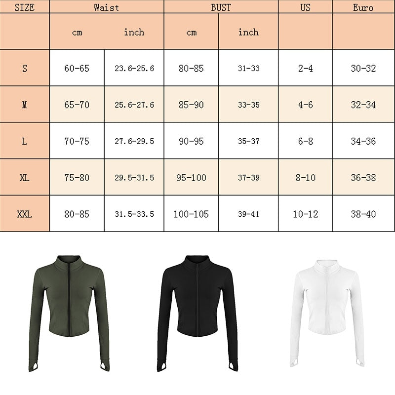 Fitness Fitted Jacket Activewear