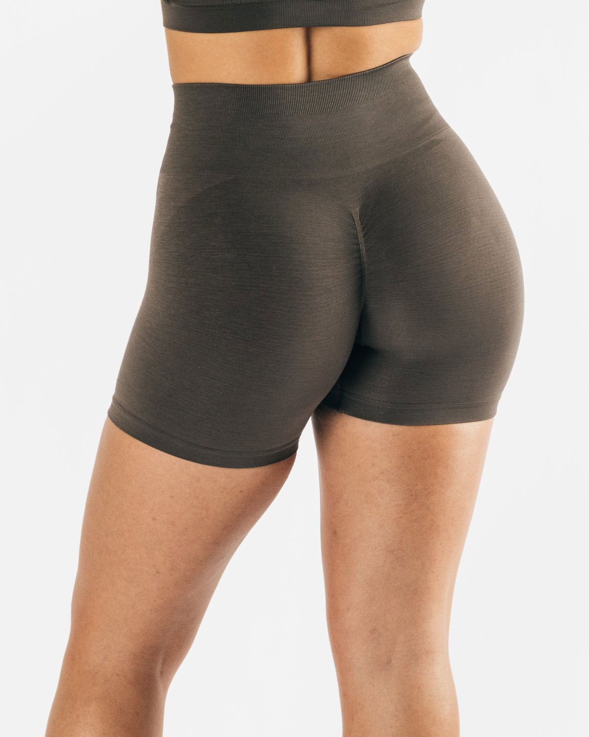 High Waist Seamless Gym Shorts