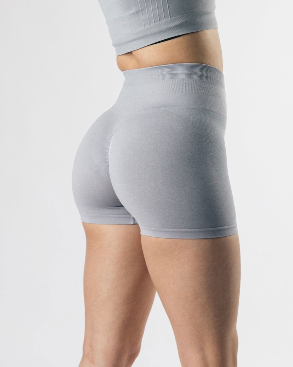 High Waist Seamless Gym Shorts