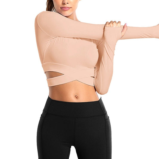 Long So Short Sleeve Crop Shirt
