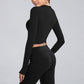 Long So Short Sleeve Crop Shirt